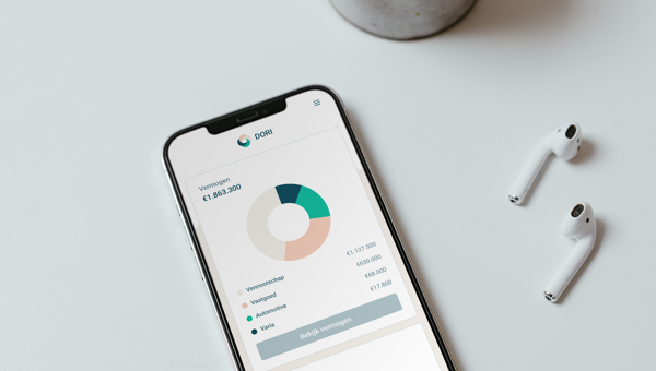 Phone On Table Mockup